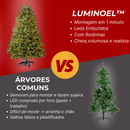LumiNoel™- Árvore de Natal Premium com LEDs Embutidos