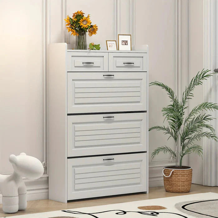 [ PROMOÇÃO ] Armário de Sapatos com 3 Portas e 2 Gavetas + Brinde