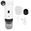 Máquina de Café Expresso Portátil 3 em 1 – Sem Fio, USB-C, 15 Bar, para Cápsulas e Pó