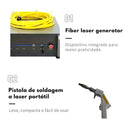 Máquina de Solda e Corte a Laser Portátil 150A Proteção Bivolt com 2 Brindes Exclusivos