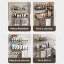 Prateleira Fixa Para Banheiro em Alumínio