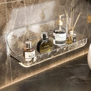 Prateleira Transparente Para Banheiro Sem Furos