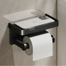 Suporte de Papel Higiênico com Apoio de Celular.